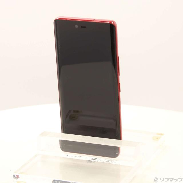 中古)楽天 Rakuten Hand 5G 128GB クリムゾンレッド P780 楽天 Rakuten