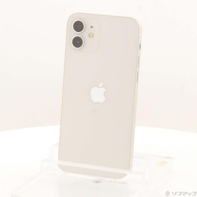 (中古)Apple iPhone12 64GB ホワイト MGHP3J/A SIMフリー(269-ud)