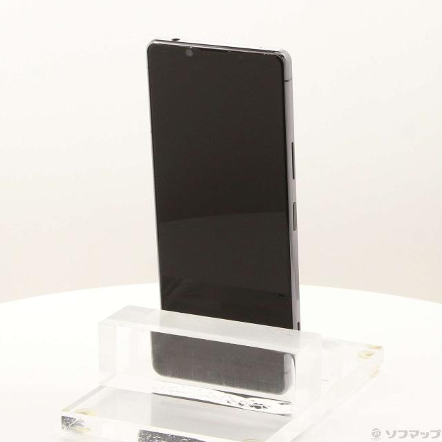 (中古)SONY Xperia 1 II 128GB パープル SO-51A docomoロック解除SIMフリー(368-ud)