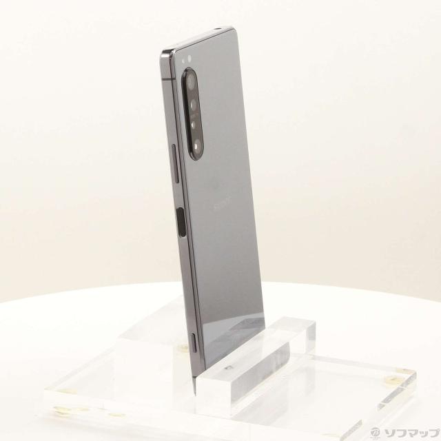 (中古)SONY Xperia 1 II 128GB パープル SO-51A docomoロック解除SIMフリー(368-ud)