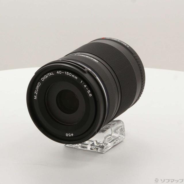 (中古)OMSYSTEM OM SYSTEM M.ZUIKO DIGITAL ED 40-150mm F4.0-5.6 R ブラック(262-ud)