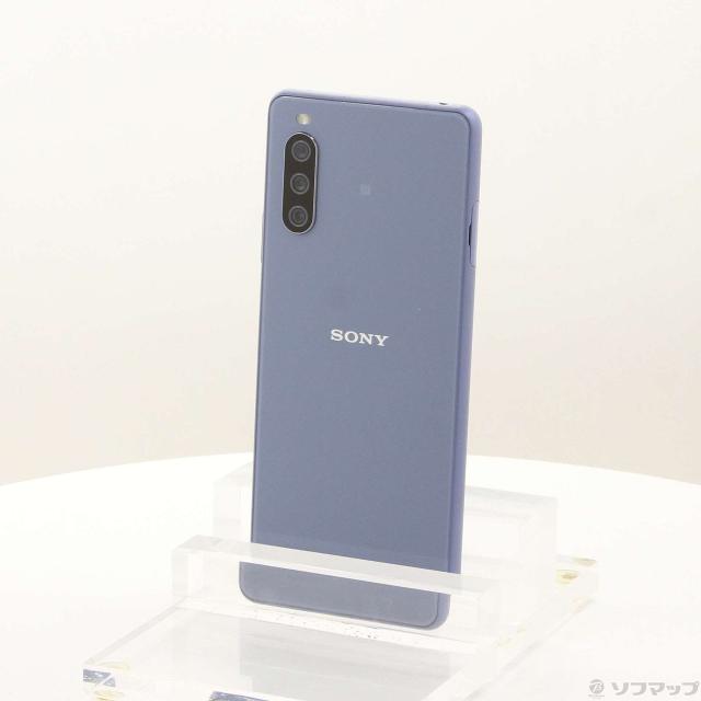 中古)SONY Xperia 10 III Lite 64GB ブルー XQ-BT44 楽天 SIMフリー