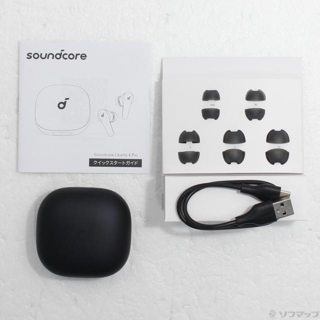 (中古)Anker Soundcore Liberty 4 Pro ミッドナイトブラック A3954N11(377-ud)_4
