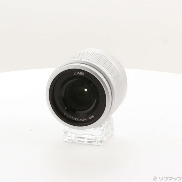 (中古)Panasonic LUMIX G 25mm/F1.7 ASPH. シルバー(262-ud)