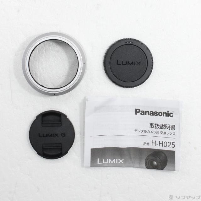 (中古)Panasonic LUMIX G 25mm/F1.7 ASPH. シルバー(262-ud)_4