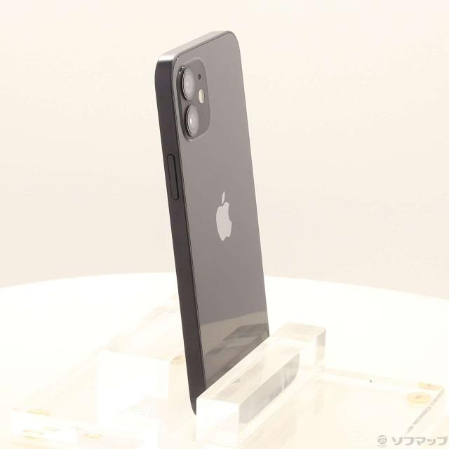 (中古)Apple iPhone12 64GB ブラック MGHN3J/A SIMフリー(348-ud)_3