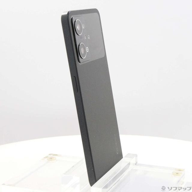 (中古)OPPO OPPO Reno9 A 128GB ナイトブラック A301OP Y!mobile SIMフリー(352-ud)