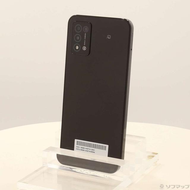 中古)ZTE Libero 5G III 64GB ブラック ZESBY3 Y!mobile SIMフリー(368