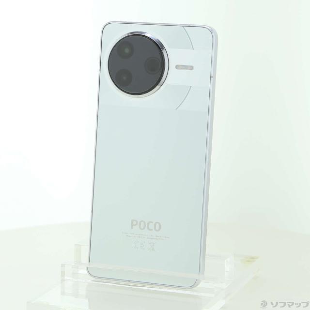 中古)Xiaomi POCO F7 Pro 256GB シルバー MZB0JVMJP SIMフリー(251-ud 