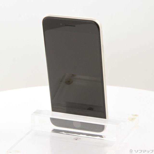 (中古)Apple iPhone SE 第3世代 128GB スターライト MMYG3J/A SIMフリー(349-ud)