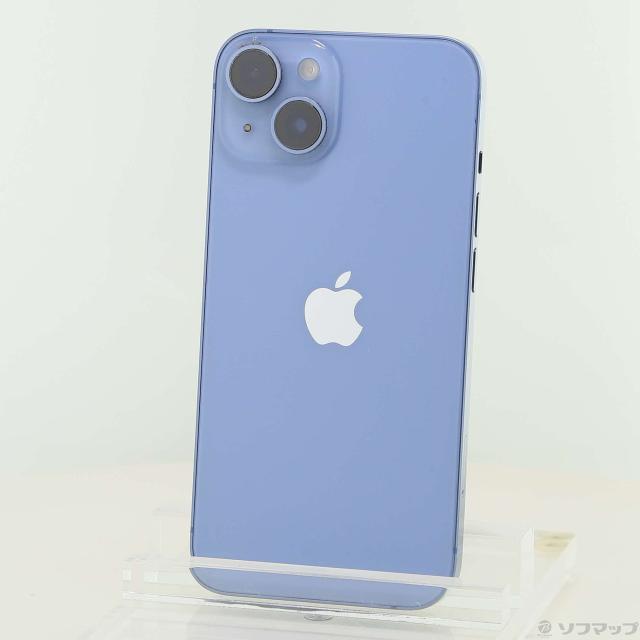 (中古)Apple iPhone14 128GB ブルー MPVJ3J/A SIMフリー(276-ud)