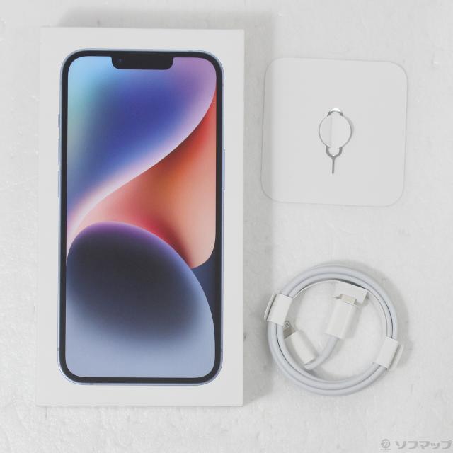 (中古)Apple iPhone14 128GB ブルー MPVJ3J/A SIMフリー(276-ud)_4