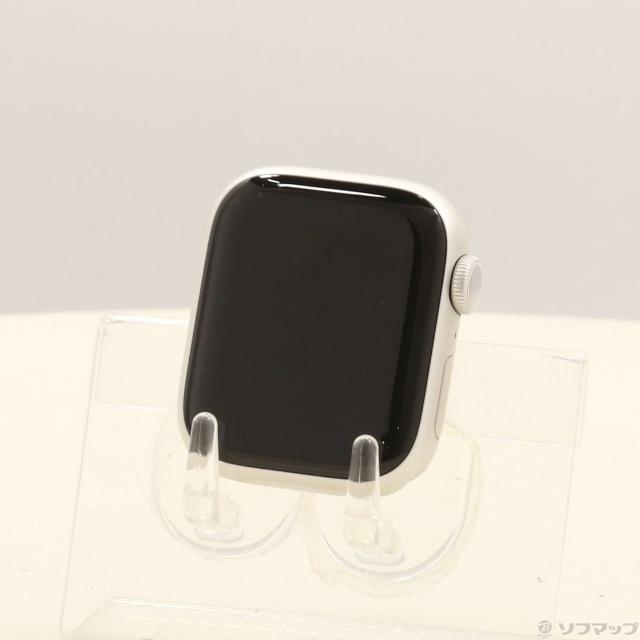 (中古)Apple Apple Watch Series 7 GPS 41mm スターライトアルミニウムケース バンド無し(269-ud)