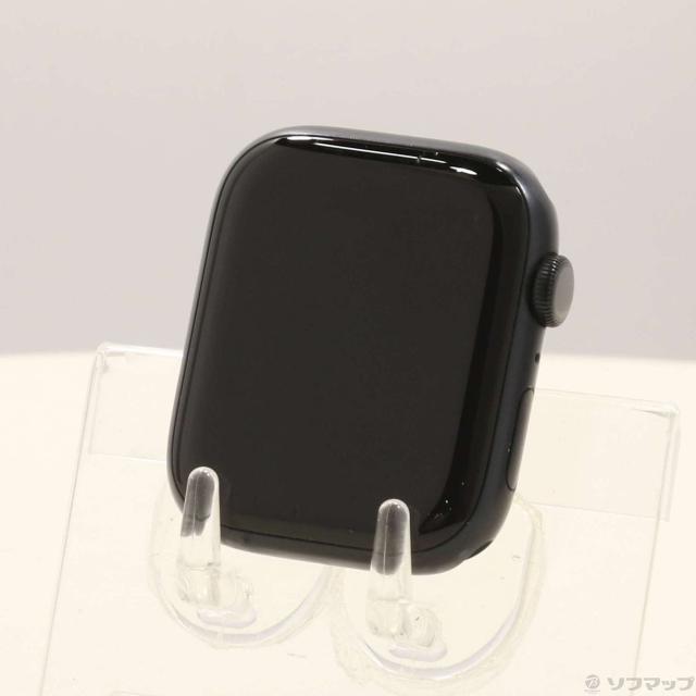 (中古)Apple Apple Watch Series 7 GPS 45mm ミッドナイトアルミニウムケース バンド無し(295-ud)