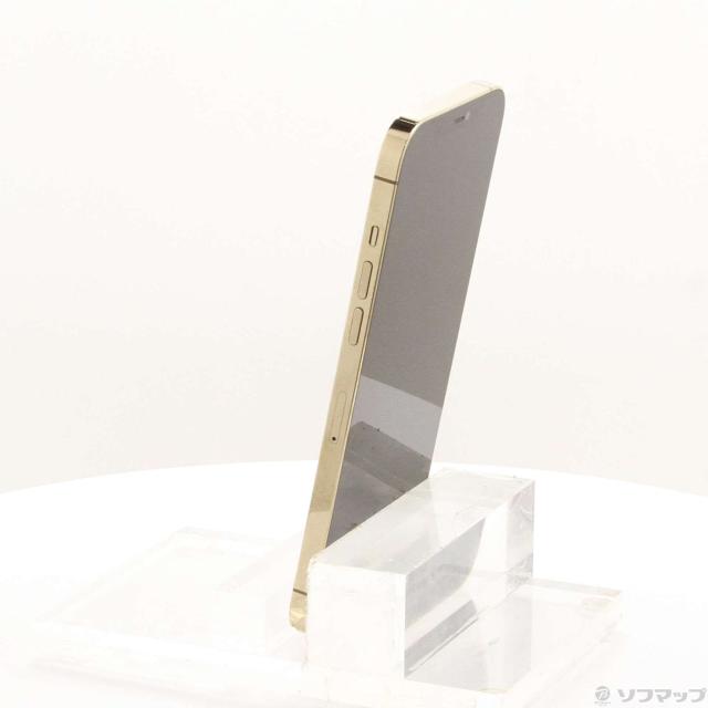 (中古)Apple iPhone12 Pro Max 256GB ゴールド MGD13J/A SIMフリー(377-ud)