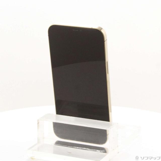 (中古)Apple iPhone12 Pro Max 256GB ゴールド MGD13J/A SIMフリー(377-ud)