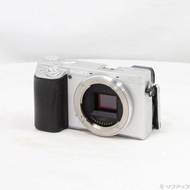 中古)SONY α6400 ILCE-6400 ボディ シルバー(258-ud)