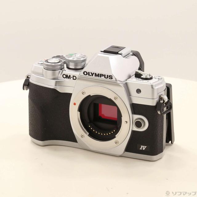 (中古)OLYMPUS OM-D E-M10 Mark IV ボディ シルバー(258-ud)