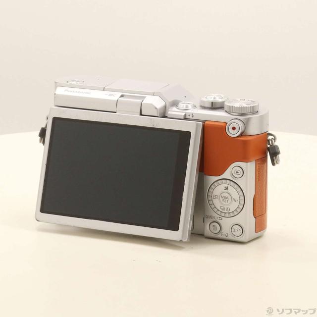 中古)Panasonic LUMIX DC-GF9 オレンジ DC-GF9-D ボディ(262-ud)-堺實光