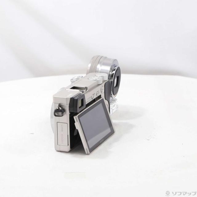 中古)SONY α6000 パワーズームレンズキット シルバー ILCE-6000L(368 