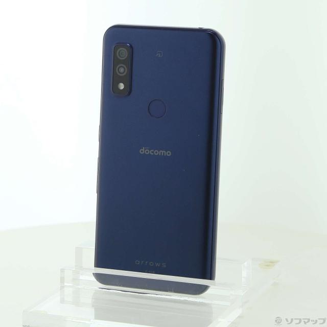(中古)FUJITSU arrows We 64GB ネイビー F-51B docomo SIMフリー(258-ud)