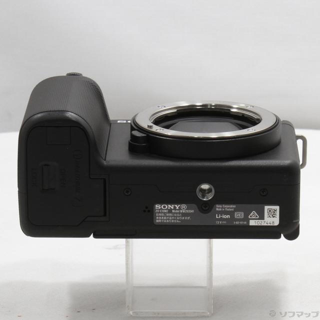 中古)SONY VLOGCAM ZV-E10 II パワーズームレンズキット ブラック ZV