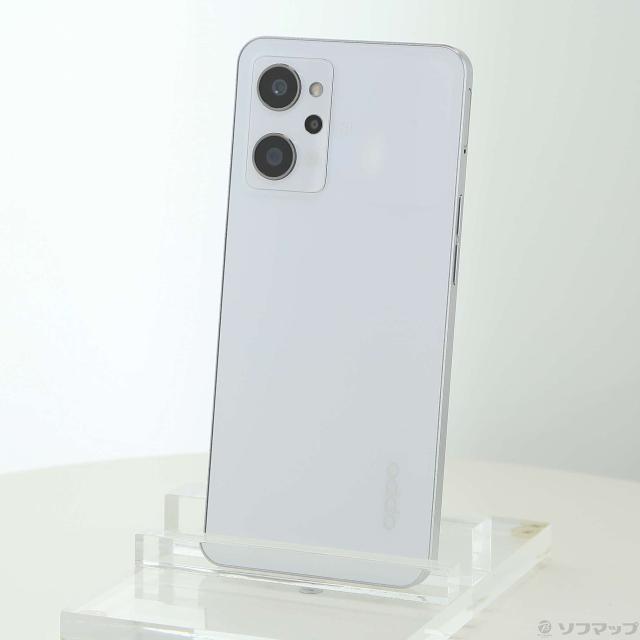 (中古)OPPO OPPO Reno9 A 128GB ムーンホワイト YMOPRENO9A Y!mobile SIMフリー(305-ud)