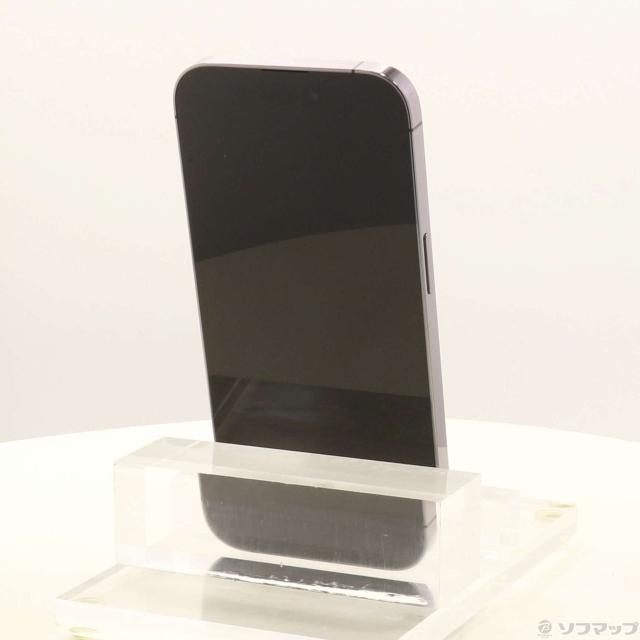 (中古)Apple iPhone14 Pro 256GB ディープパープル MQ1E3J/A SIMフリー(276-ud)_2
