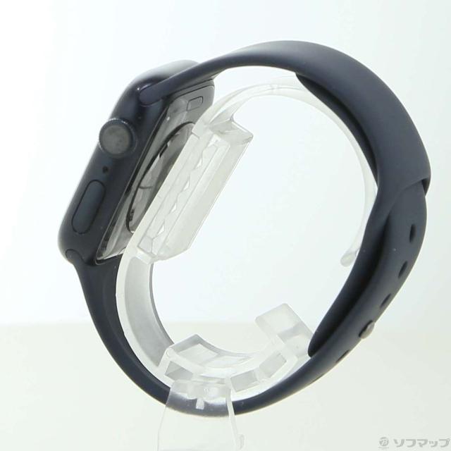 (中古)Apple Apple Watch Series 8 GPS 41mm ミッドナイトアルミニウムケース ミッドナイトスポーツバンド(348-ud)_1