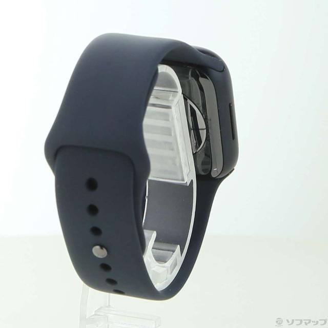 (中古)Apple Apple Watch Series 8 GPS 41mm ミッドナイトアルミニウムケース ミッドナイトスポーツバンド(348-ud)_2