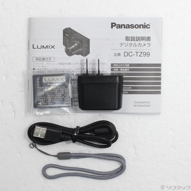 中古)Panasonic LUMIX DC-TZ99-K ブラック(269-ud) 【公式通販】