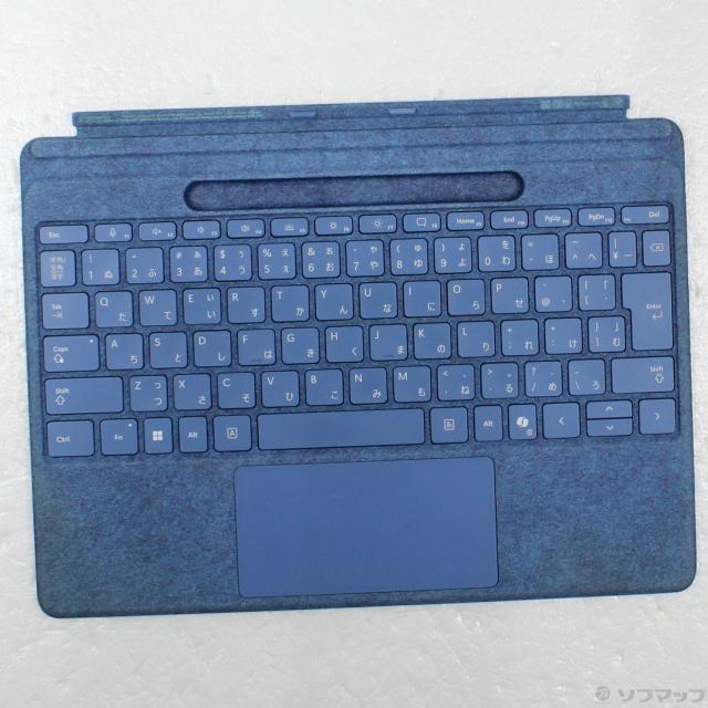 (中古)Microsoft Surface Pro フレックスキーボード 8YU-00029 ブライトサファイア(377-ud)