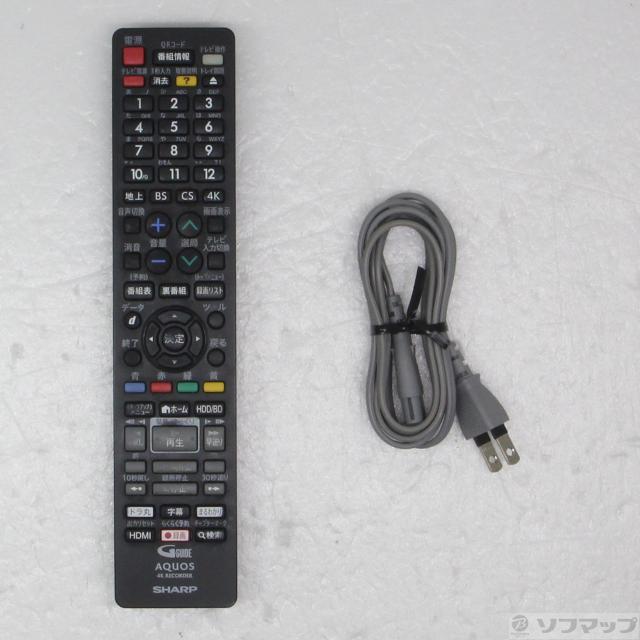 (中古)SHARP (中古品) ブルーレイレコーダー AQUOS(アクオス) 4B-C20BT3 [2TB /3番組同時録画 /BS・CS 4Kチューナー内蔵](348-ud)_4