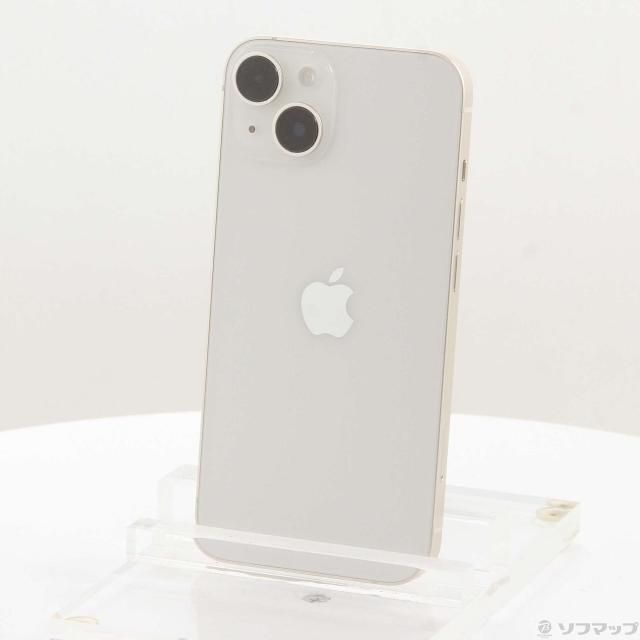 (中古)Apple iPhone14 128GB スターライト MPUQ3J/A SIMフリー(305-ud)