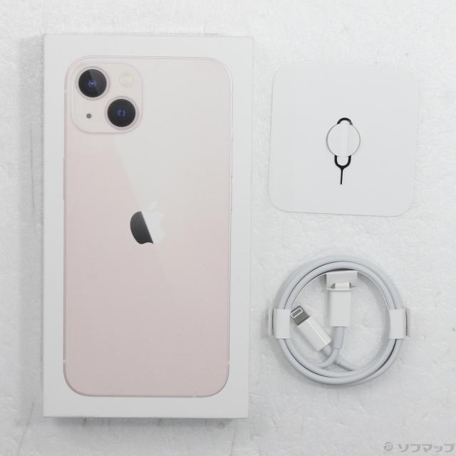 (中古)Apple iPhone13 128GB ピンク MLNE3J/A SIMフリー(269-ud)_4