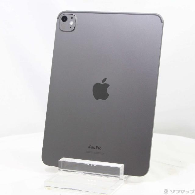 (中古)Apple iPad Pro 11インチ 第5世代 標準ガラス 256GB スペースブラック MVV83J/A Wi-Fi(297-ud)