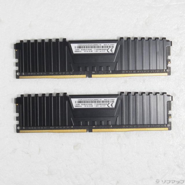 (中古)CORSAIR CMK32GX4M2A2666C16(344-ud)