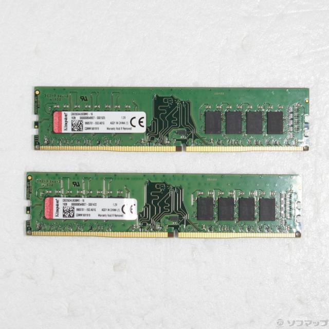 (中古)288P PC4-21300 DDR4-2666 32GB 16GB×2枚組(262-ud)
