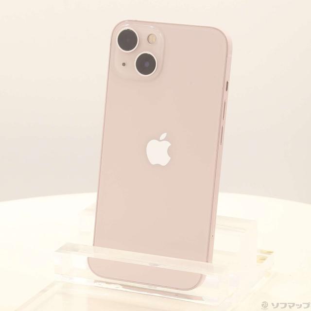 (中古)Apple iPhone13 128GB ピンク MLNE3J/A SIMフリー(269-ud)