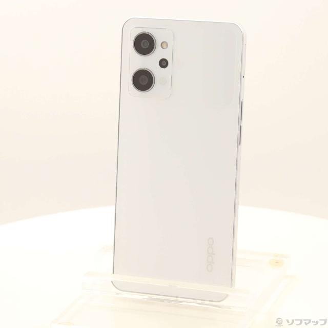 (中古)OPPO OPPO Reno9 A 128GB ムーンホワイト YMOPRENO9A Y!mobile SIMフリー(198-ud)