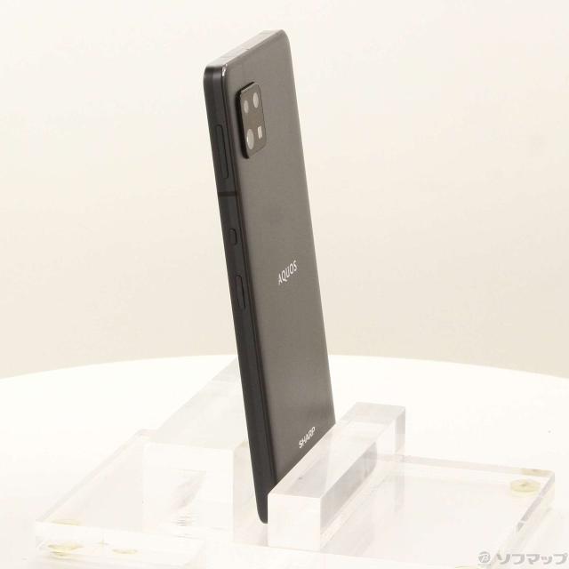 (中古)SHARP AQUOS sense6s 64GB ブラック SH-RM19s 楽天 SIMフリー(196-ud)_3