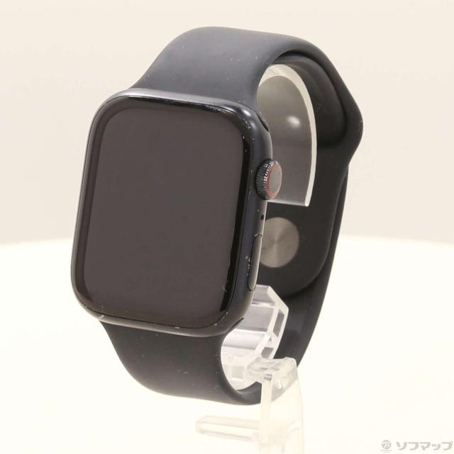 中古)Apple Apple Watch Series 7 GPS + Cellular 45mm ミッドナイト 