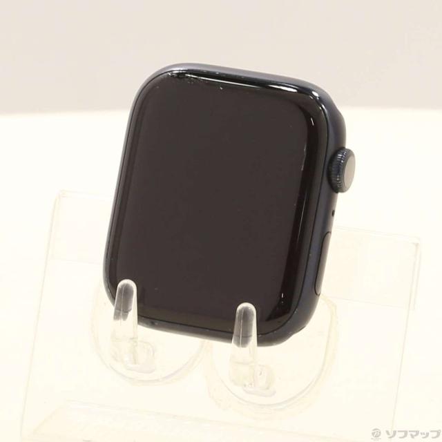(中古)Apple Apple Watch Series 7 GPS 45mm ミッドナイトアルミニウムケース バンド無し(262-ud)