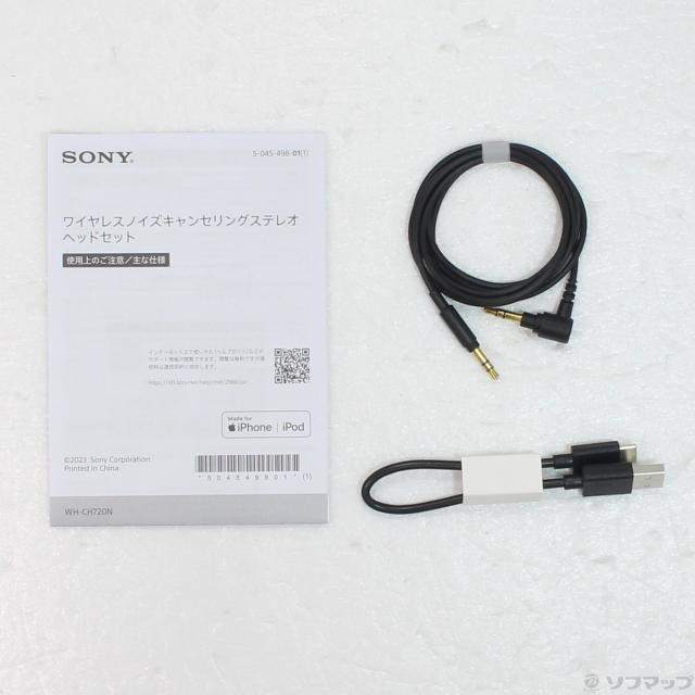 (中古)SONY WH-CH720N B ブラック(377-ud)_4