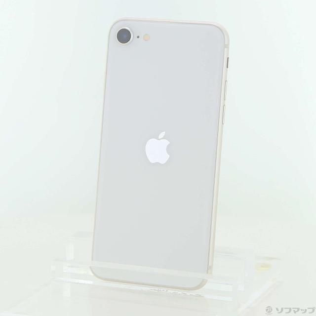 (中古)Apple iPhone SE 第3世代 128GB スターライト MMYG3J/A SIMフリー(349-ud) 27,546円