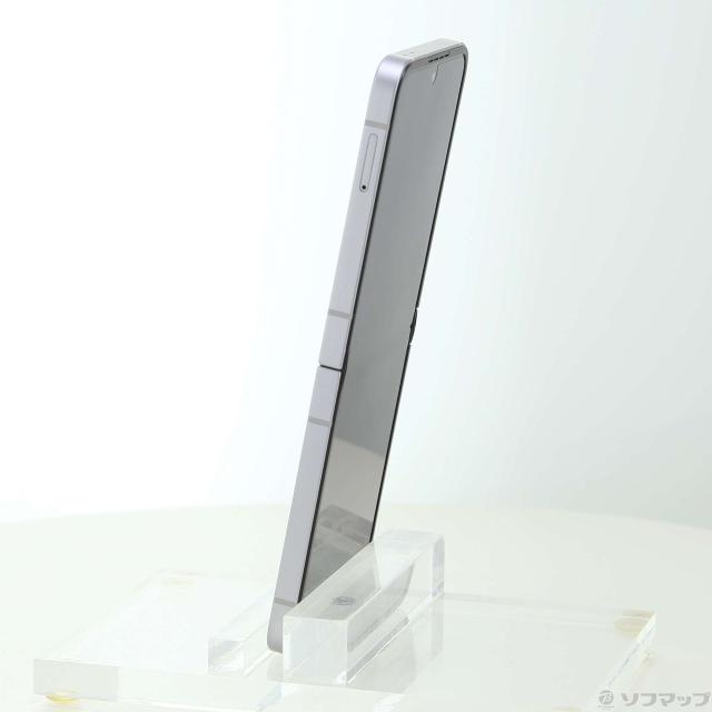 (中古)SAMSUNG Galaxy Z Flip6 256GB シルバーシャドウ SM-F741QZSESJP SIMフリー(344-ud)_1