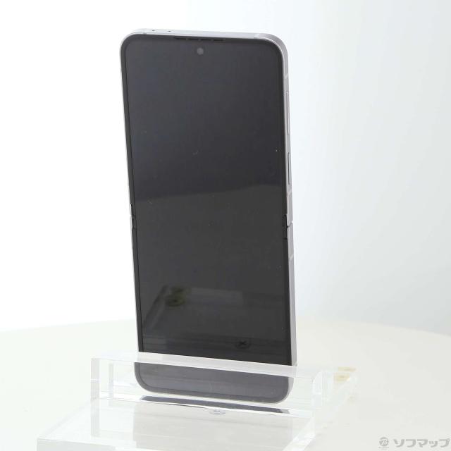 (中古)SAMSUNG Galaxy Z Flip6 256GB シルバーシャドウ SM-F741QZSESJP SIMフリー(344-ud)_2