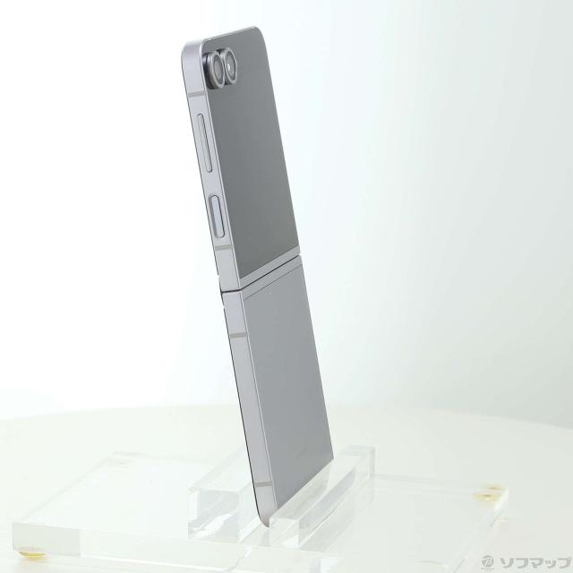 (中古)SAMSUNG Galaxy Z Flip6 256GB シルバーシャドウ SM-F741QZSESJP SIMフリー(344-ud)_3
