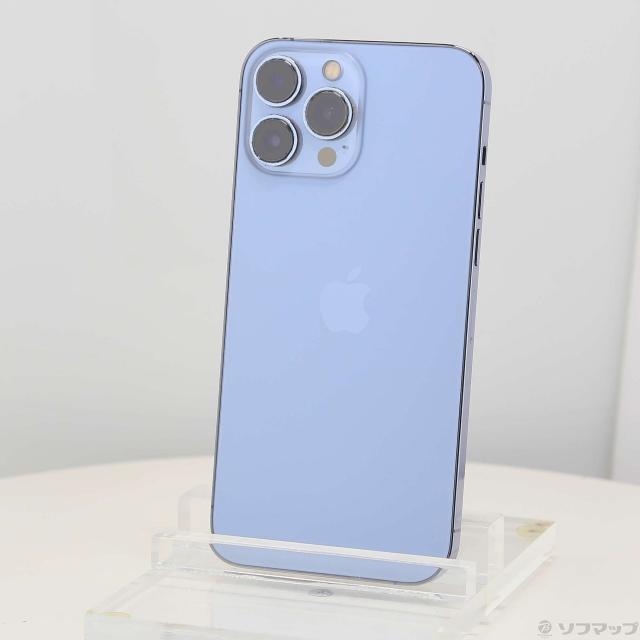 中古)Apple iPhone13 Pro Max 512GB シエラブルー MLJX3J⁄A SIM 〔中古