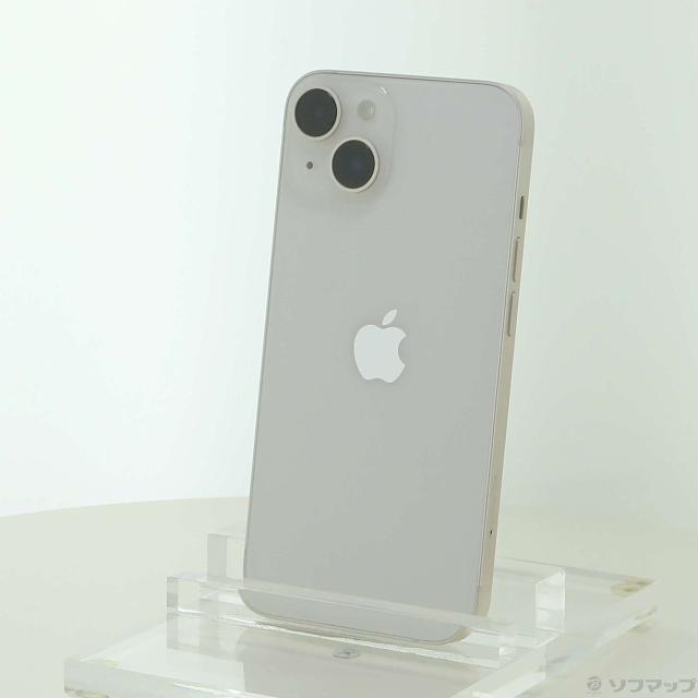 (中古)Apple iPhone14 256GB スターライト MPW33J/A SIMフリー(344-ud)